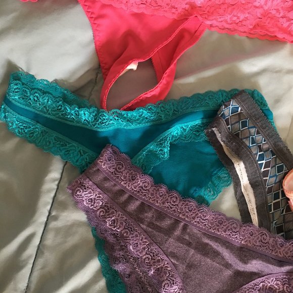 Morvia Thong Panties 5 pair NEW Small - Picture 6 of 7